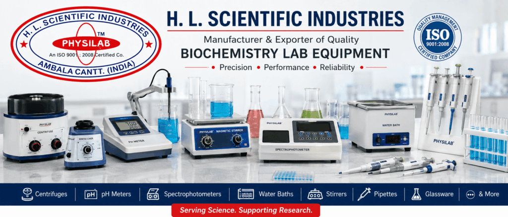 Biochemistry Lab Equipment Manufacturer and Exporter in India