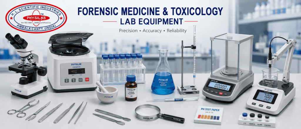 Forensic Medicine & Toxicology Lab Equipment Manufacturer in India