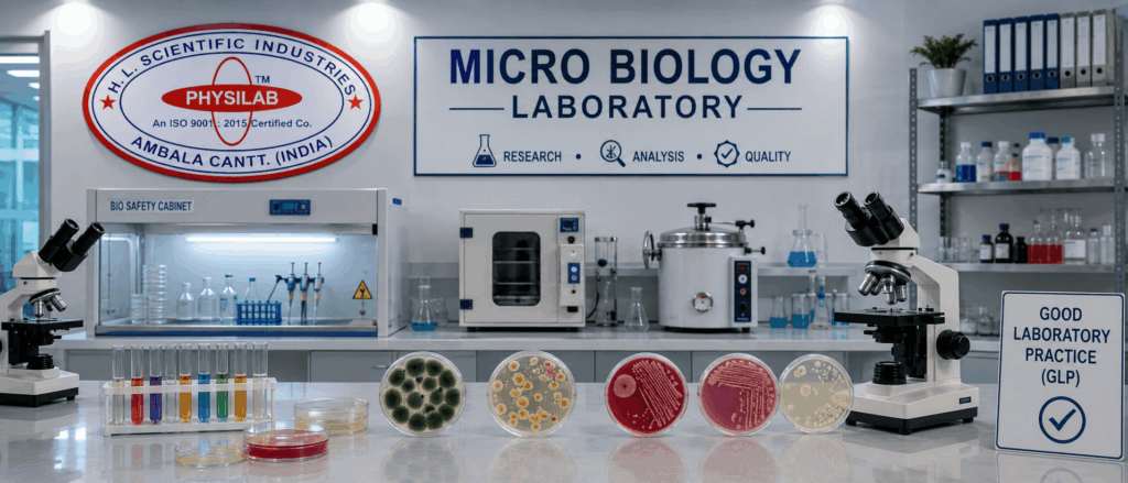 Micro Biology Laboratory Manufacturers & Exporter in India