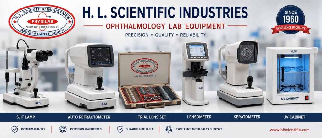 Ophthalmology Lab Equipment Manufacturer in India